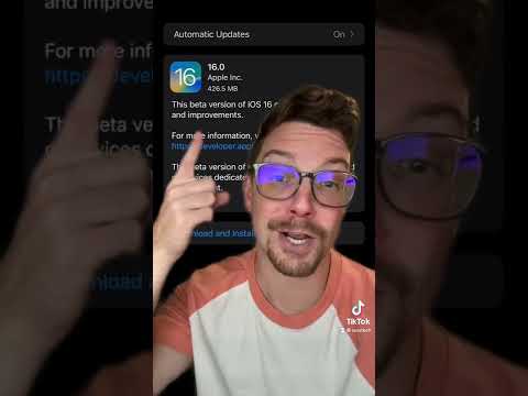 iOS 16 Beta 6 is out! #shorts