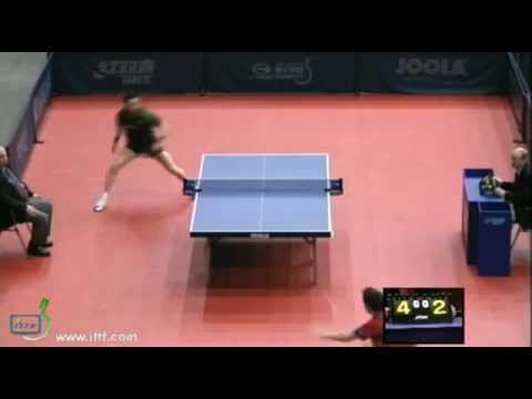 João Monteiro vs Simon Gauzy[Hungarian Open 2012]