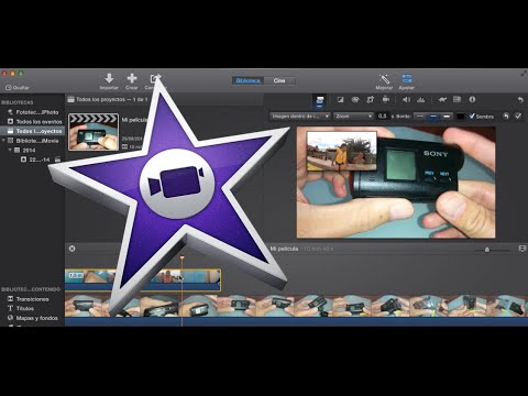 Superponer vídeo en iMovie 2014