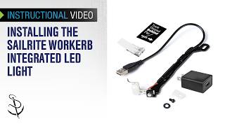 Installing the Sailrite WorkerB Integrated LED Light