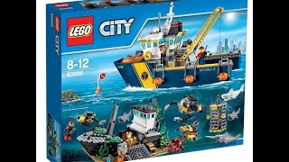LEGO City Корабль исследователей морских глубин (60095) - відео 1