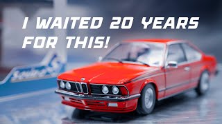 Unboxing my BMW Memories with Solido's 1:18 635csi