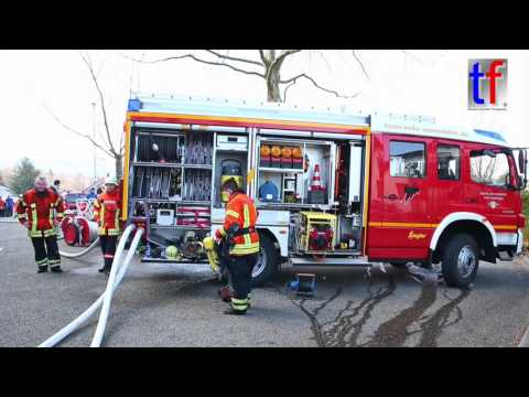 **HOT SAUNA** Basement Fire / Saunabrand Winnenden-Hermannsweiler, Germany, 12.02.2016.