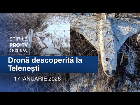 PRO TV News (20:00) | DRONE DISCOVERED IN TELENEȘTI | Moldova