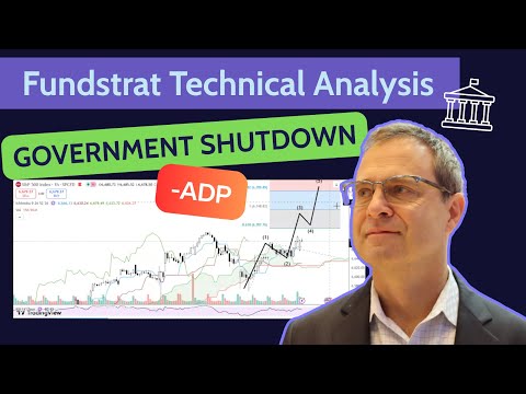 Fundstrat’s Mark Newton Gives a Market Update After ADP Miss and Government Shutdown