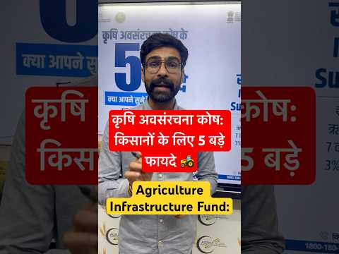 : 5 | Agriculture Infrastructure Fund Explained