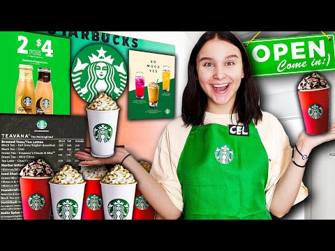Mein EIGENER STARBUCKS zuhause ! 🥤🍰 (Kundin will nicht zahlen) - Celina