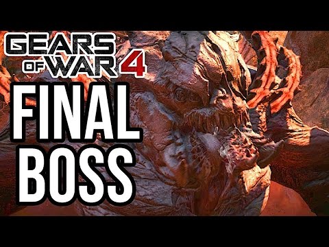 GEARS OF WAR 4 Walkthrough Gameplay Part 15 /ENDING / FINAL BOSS - GOW 4 (Exlusive For Xbox)