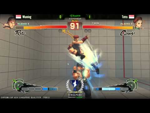 SSF4AE Wuming vs Tetra - CAPCOM-Cup Asia SINGAPORE Qualifiers