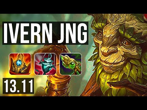 IVERN vs KINDRED (JNG) | 5/1/30, Rank 5 Ivern | KR Master | 13.11