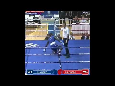Cuban Boxer Knocked Out