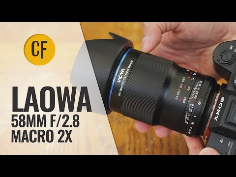 Video thumbnail for Venus Optics LAOWA 58 mm f/2.8 2X Ultra Macro APO review 1