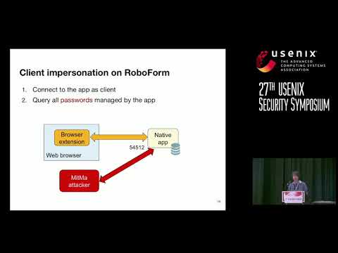USENIX Security '18 - Man-in-the-Machine: Exploiting Ill-Secured Communication Inside the Computer