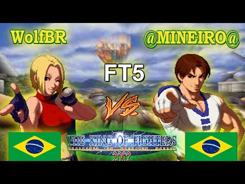 KOF 2002 - WolfBR vs @MINEIRO@ FT5
