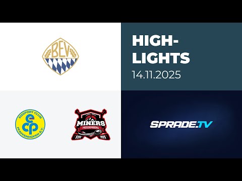 14.11.2025 - Highlights - EC Pfaffenhofen vs. Peißenberg Miners
