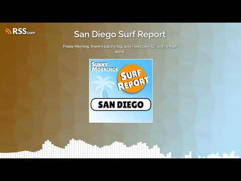 Friday Morning, there's patchy fog, and Feels Like 62°, with 8 mph Wind.