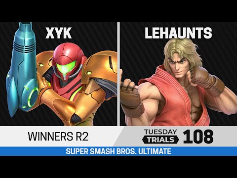 Tuesday Trials 108 SSBU Winners R2 - XYK (Samus) vs lehaunts (Ken)