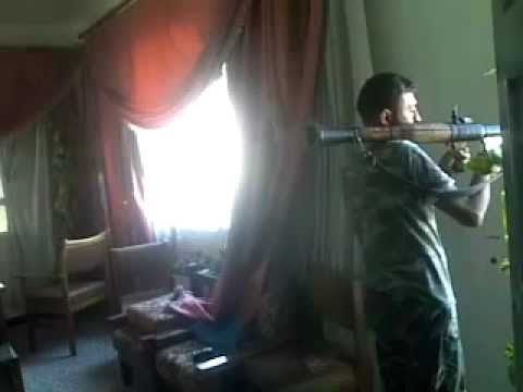 استهداف مقرات النظام بقذيفة آر بي جي عند دوار السبع بحرات في مدينة حلب من قبل كتيبة شهداء تادف التابعة للواء أحرار الباب والشرق