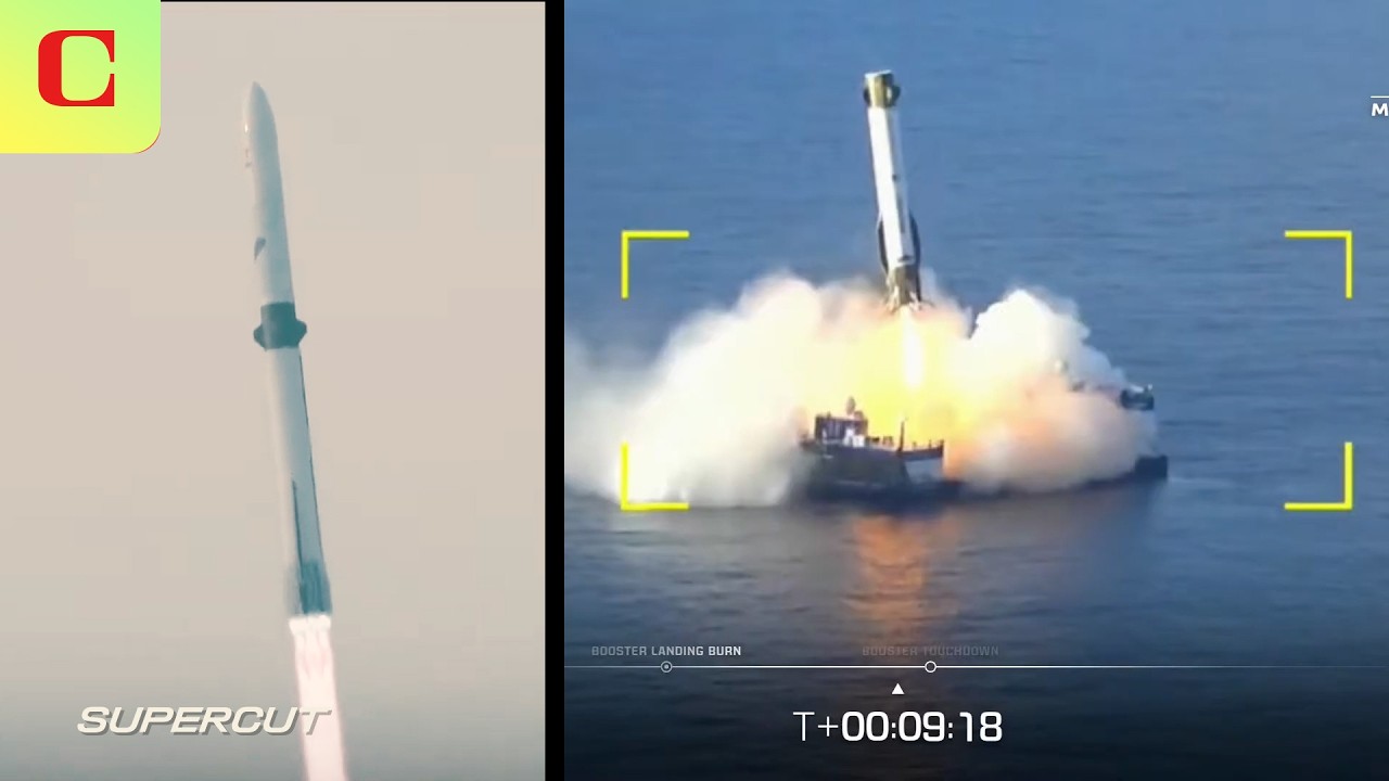 Blue Origin Launches and Lands their Reusable Orbital Rocket for the First Time