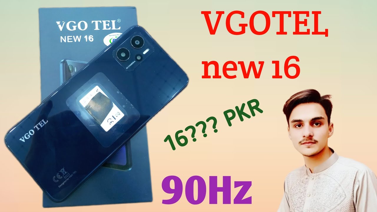 Vgotel New 16 Unboxing | 4GB 64GB 90Hz display - Budget phone | BilalMobiles8