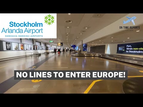 🇸🇪 Stockholm Arlanda (ARN) Airport Non-Schengen Arrival Experience
