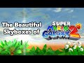 The Beautiful Skyboxes Of Super Mario Galaxy 2