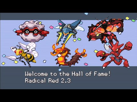 Pokemon Radical Red 2.3 Hardcore Mono Bug: Elite 4/Champion (one of the hardest monotypes)