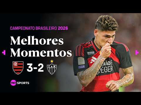 MENGÃO VENCE COM PÊNALTI “POLÊMICO” NO ÚLTIMO MINUTO E SE MANTÉM NA PONTA | FLAMENGO 3X2 ATLÉTICO-MG