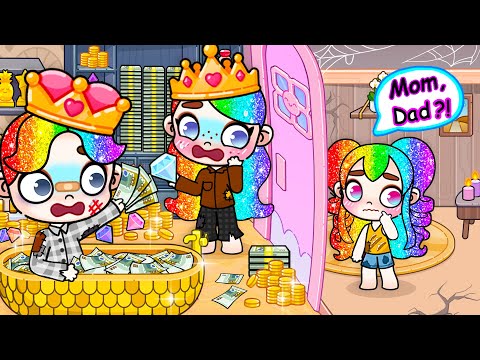 Ich habe das Geheimnis meiner Eltern entdeckt | Traurige Geschichte | Avatar World | Pazu Games