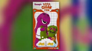 Barney’s Good Clean Fun 1997 - 1998 VHS