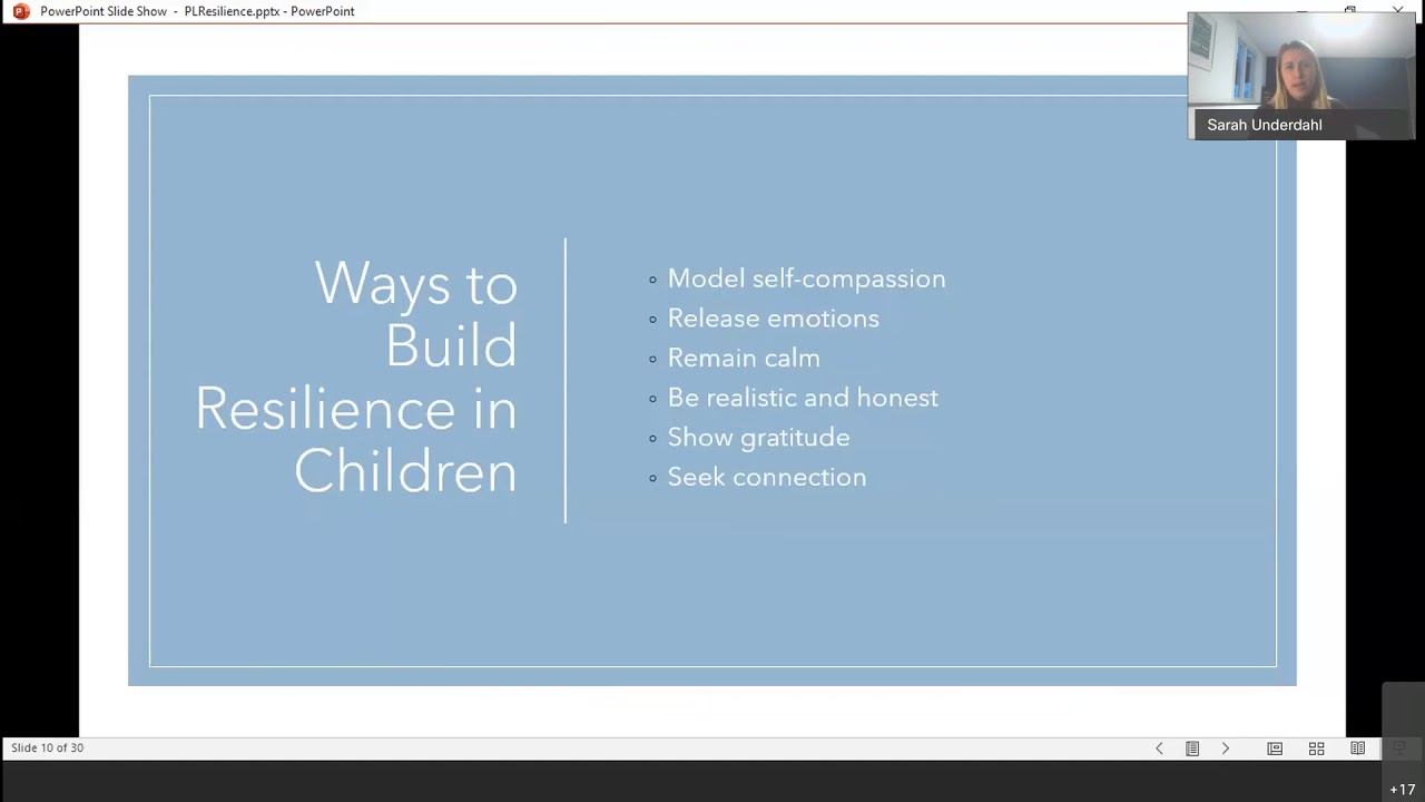 Building Resilience: Healthy Coping Skills