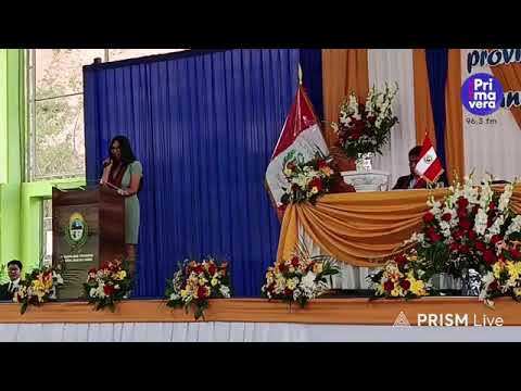 SESIÓN SOLMENE POR SUS  90° ANIVERSARIO DE LA PROVINCIA GENERAL SANCHEZ CERRO.