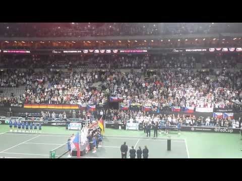 Fed cup 2014 - final, ceremoniál