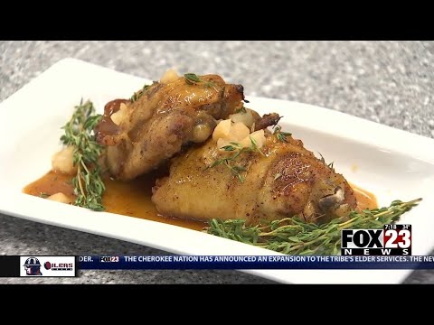 Video: The Food Bank of Eastern Oklahoma teaches FOX23 how to make Apple Cider Glazed Chicken Thighs