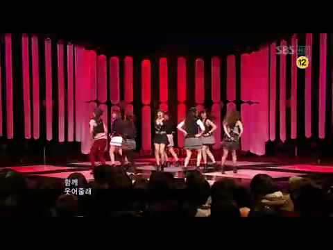 SNSD - Himnae [Way to go] @ Inkigayo 090315