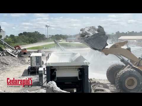 Cedarapids CRJ3255 Portable Jaw Crusher