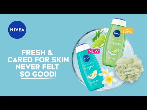 Nivea Lemongrass &amp; Oil Dušo želė unisex, 250 ml video
