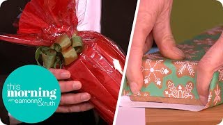 Christmas Gift Wrapping Masterclass | This Morning