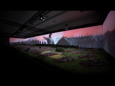 Multimedia installation in HistoryLand, Krakow