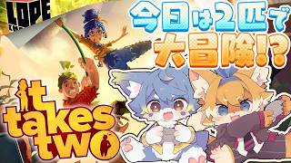 【コラボ配信】最後まできょうだい2匹で大冒険！！『It Takes Two』#03【狗田みちる / 鈴乃音ロペ】