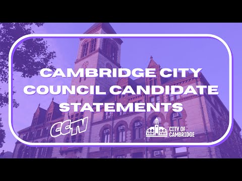 City Council Candidate Statements - Stanislav Rivkin - CCTV Cambridge Election Coverage 2025
