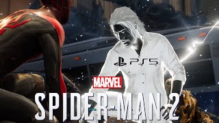 Miles and Mister Negative are inside Spider-Man's mind. - #spiderman2 #ps5 #ps5gameplay