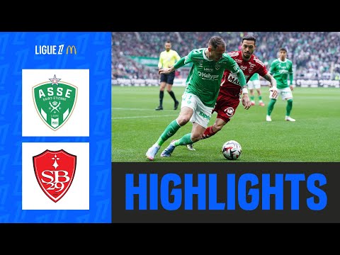 AS SAINT-ÉTIENNE - STADE BRESTOIS 29 (3-3) - Week 29 - Ligue 1 McDonald's 24/25