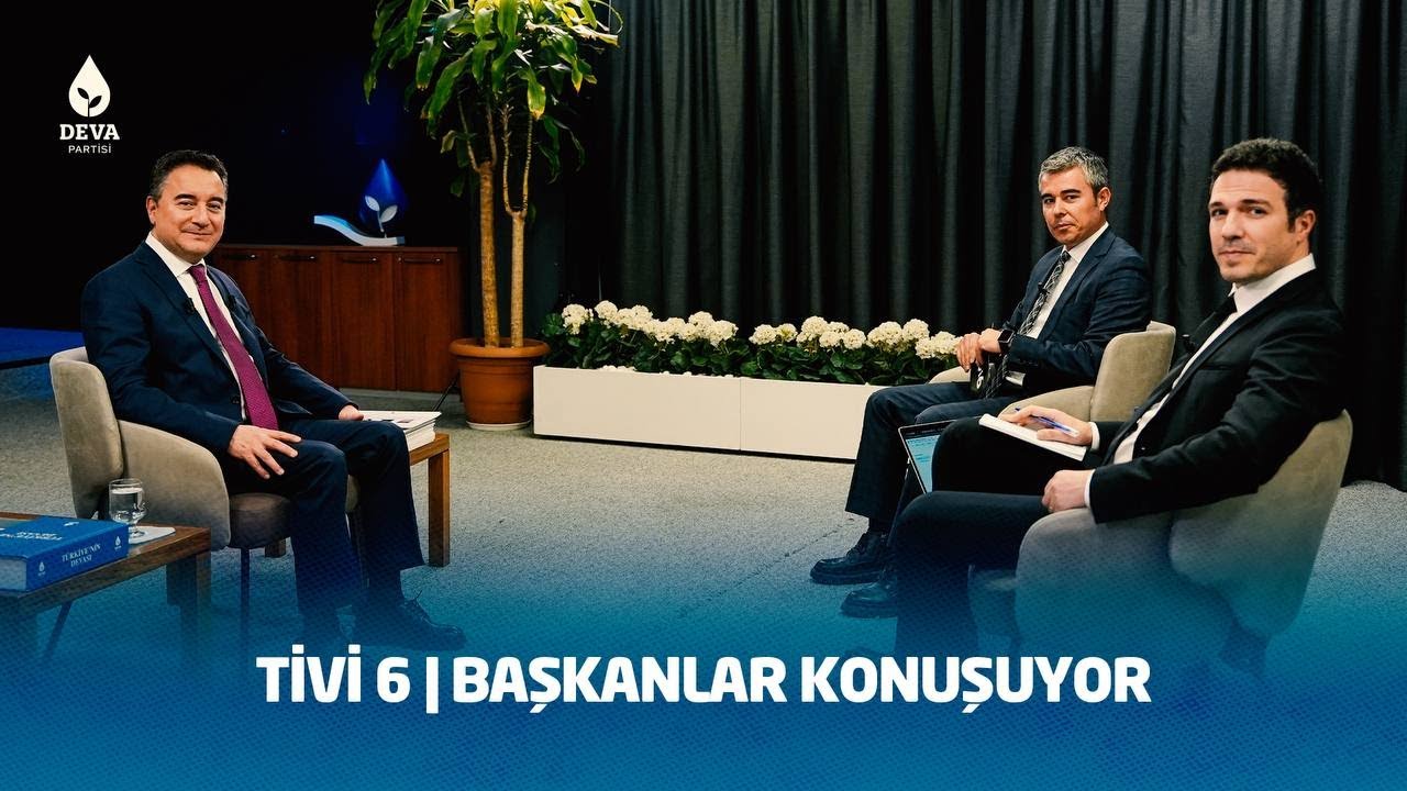 Tivi 6'da Başkanlar Konuşuyor programına konuk oluyorum