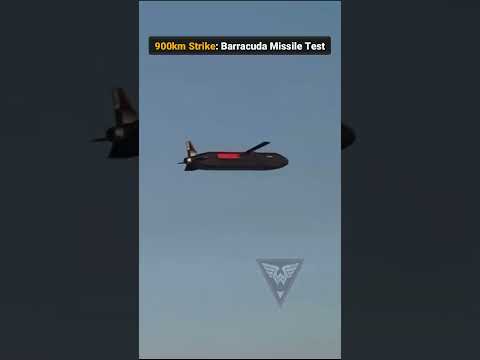 Anduril Barracuda-500 missile test footage.
