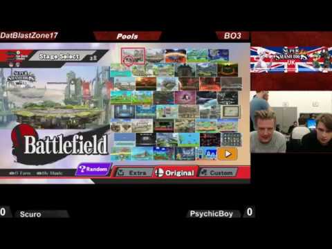 DBZ17 Pools - Scuro (Ness) Vs PsychicBoy (Lucina/Bowser)