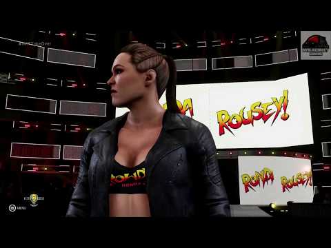 WWE 2K19 - Sonya Deville vs Ronda Rousey - NXT Takeover New Orleans Universe Mode !!!!!!