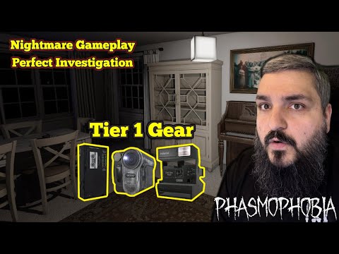 Getting A Perfect Nightmare Game With Tier 1 Gear! | Phasmophobia