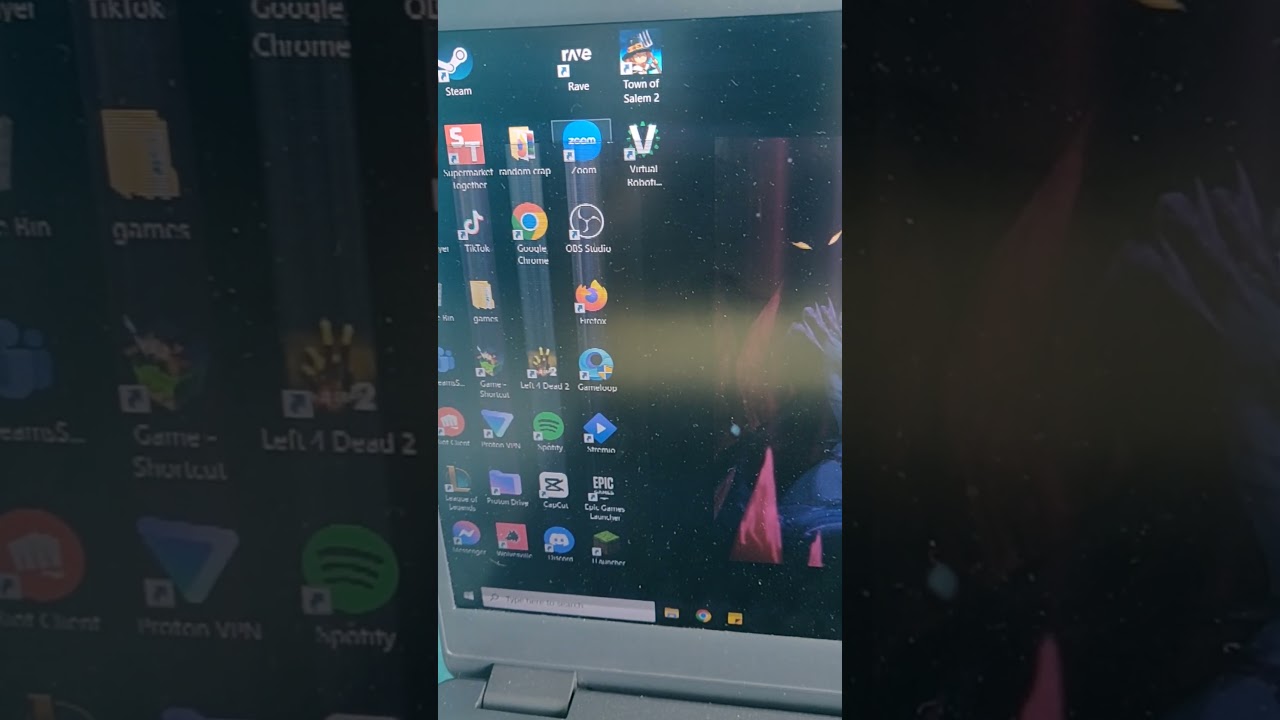 laptop screen glitches, how do i fix this