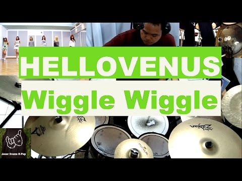 HELLOVENUS - Wiggle Wiggle - Drum Cover - 헬로비너스_위글위글